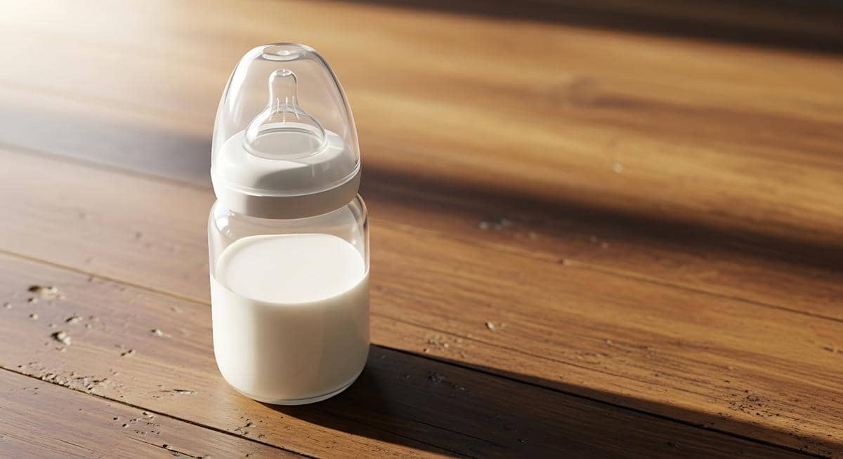 ASI di dalam botol susu.