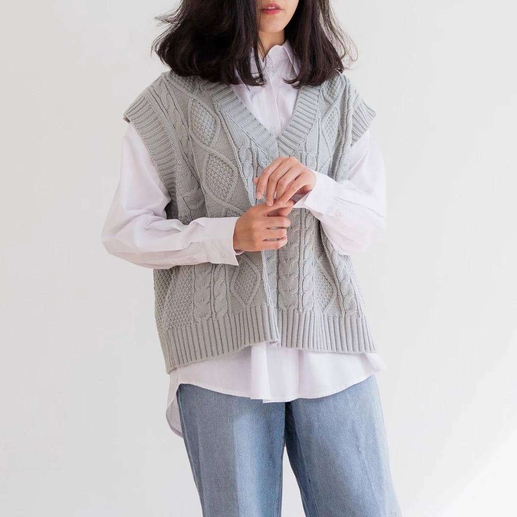 ANSSY kaia premium knit vest