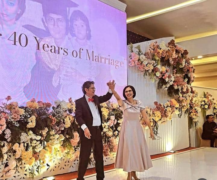 dr. Boyke rayakan 40 tahun pernikahan dan ultah ke-69