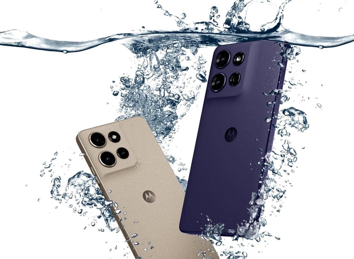ilustrasi Motorola Moto G Power (2026) yang punya fitur proteksi air  