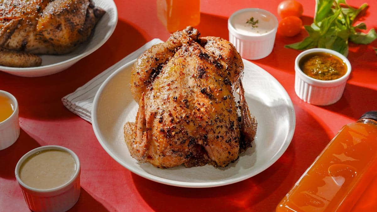 ilustrasi ayam bakar madu