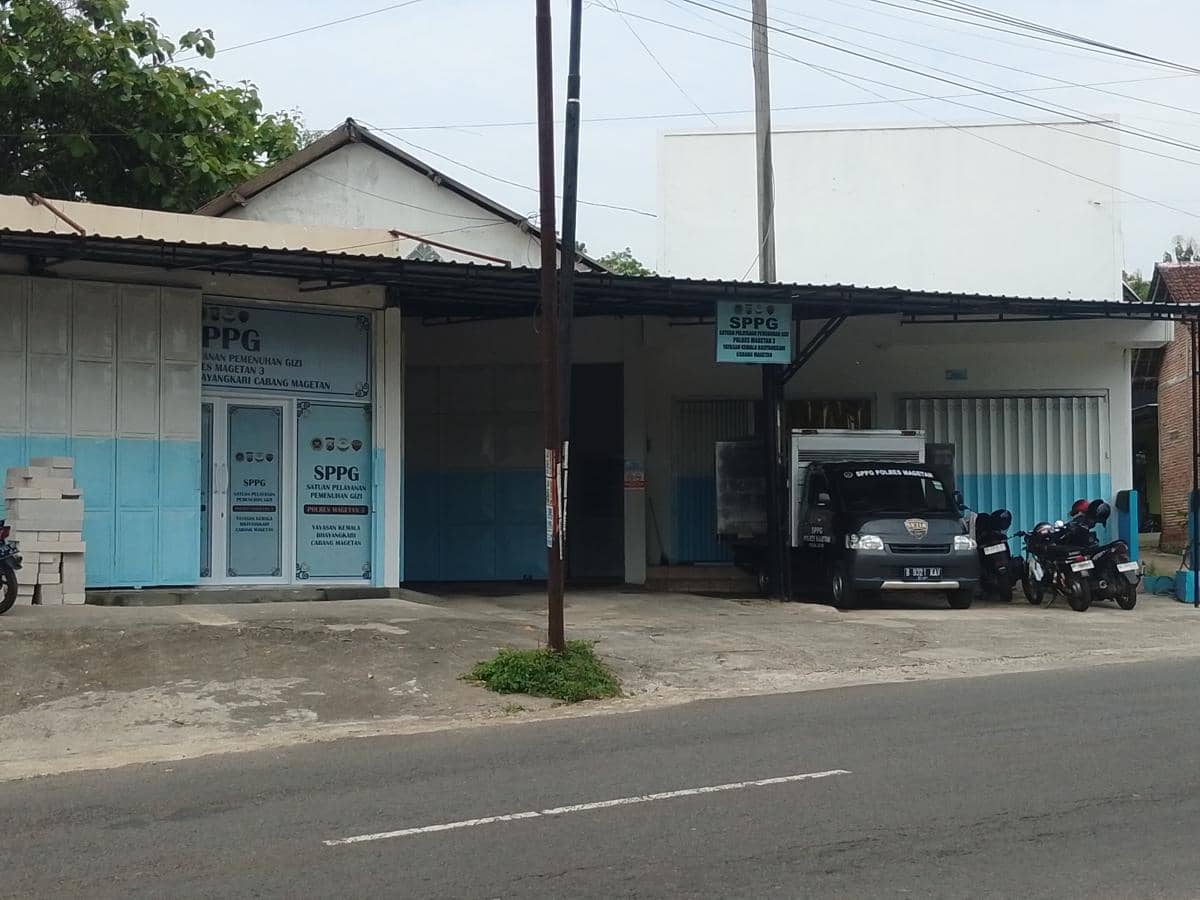 Sebanyak 11 SPPG di bawah Yayasan Kemala Bhayangkari Polres Magetan, Desa Banyudono, Kecamatan Ngariboyo, dirumahkan. IDN Times/Riyanto.