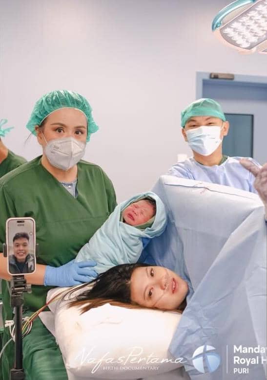 Istri Anthony Ginting Melahirkan Anak Pertama (instagram.com/mitziabigail)
