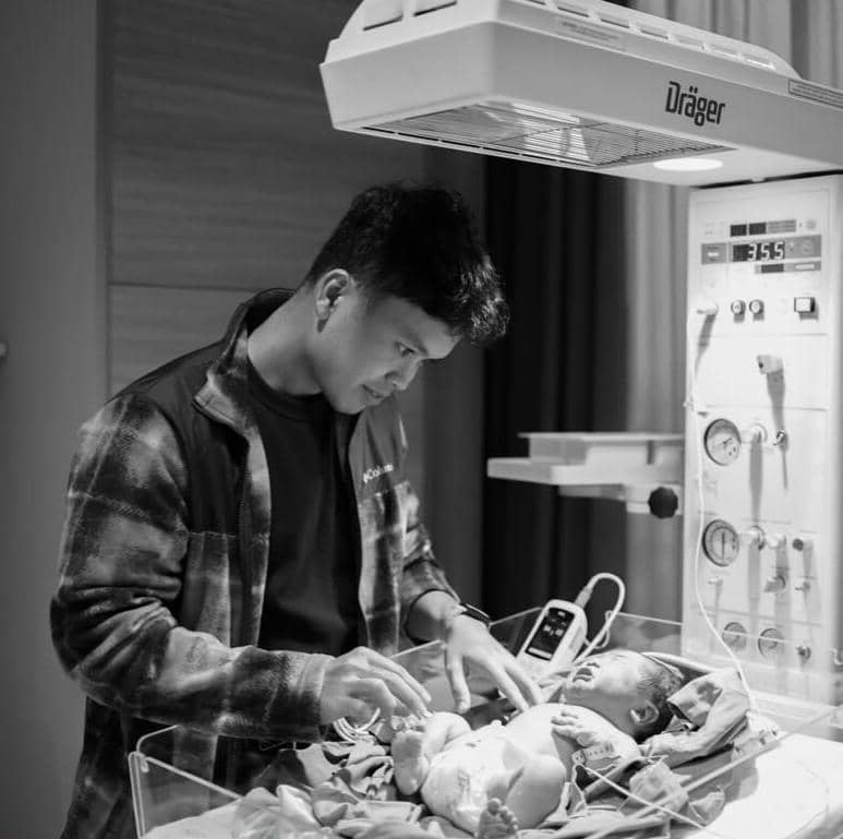 Istri Anthony Ginting Melahirkan Anak Pertama (instagram.com/mitziabigail)
