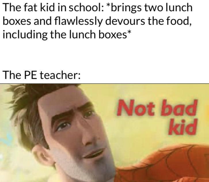 meme kartun tentang makan siang