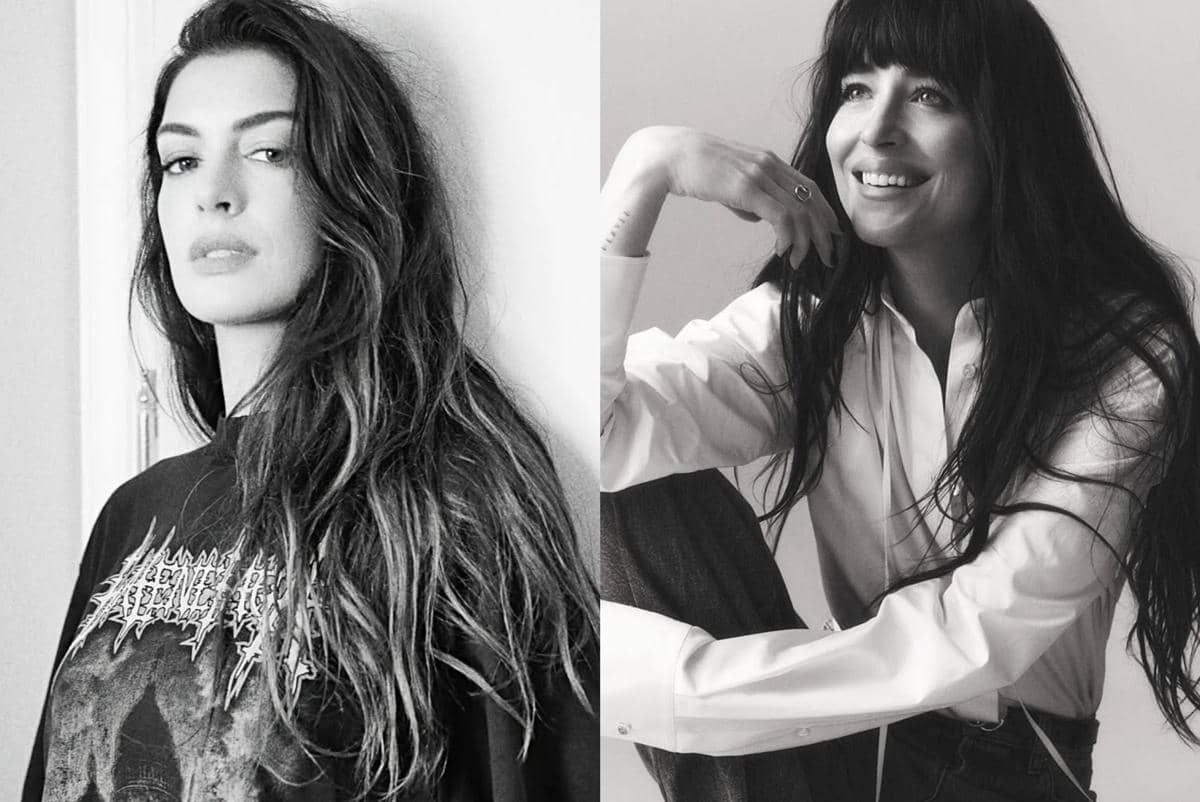 Anne Hathaway dan Dakota Johnson