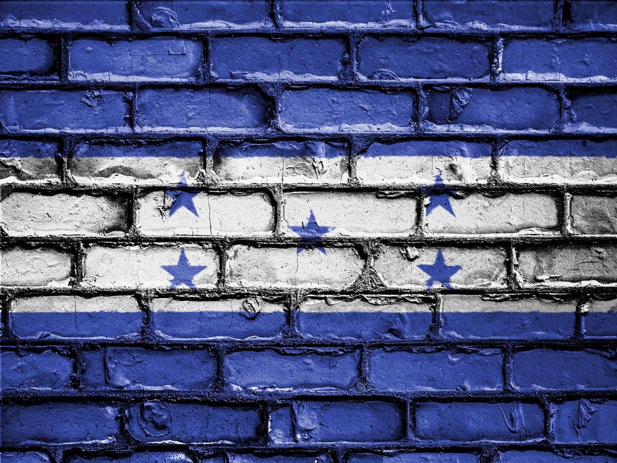 ilustrasi bendera Honduras