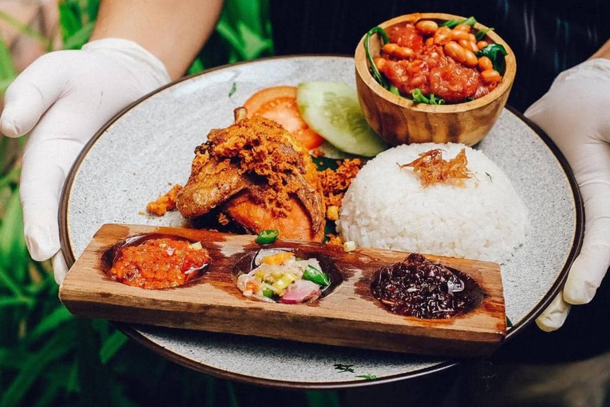 potret menu Bendega Bali