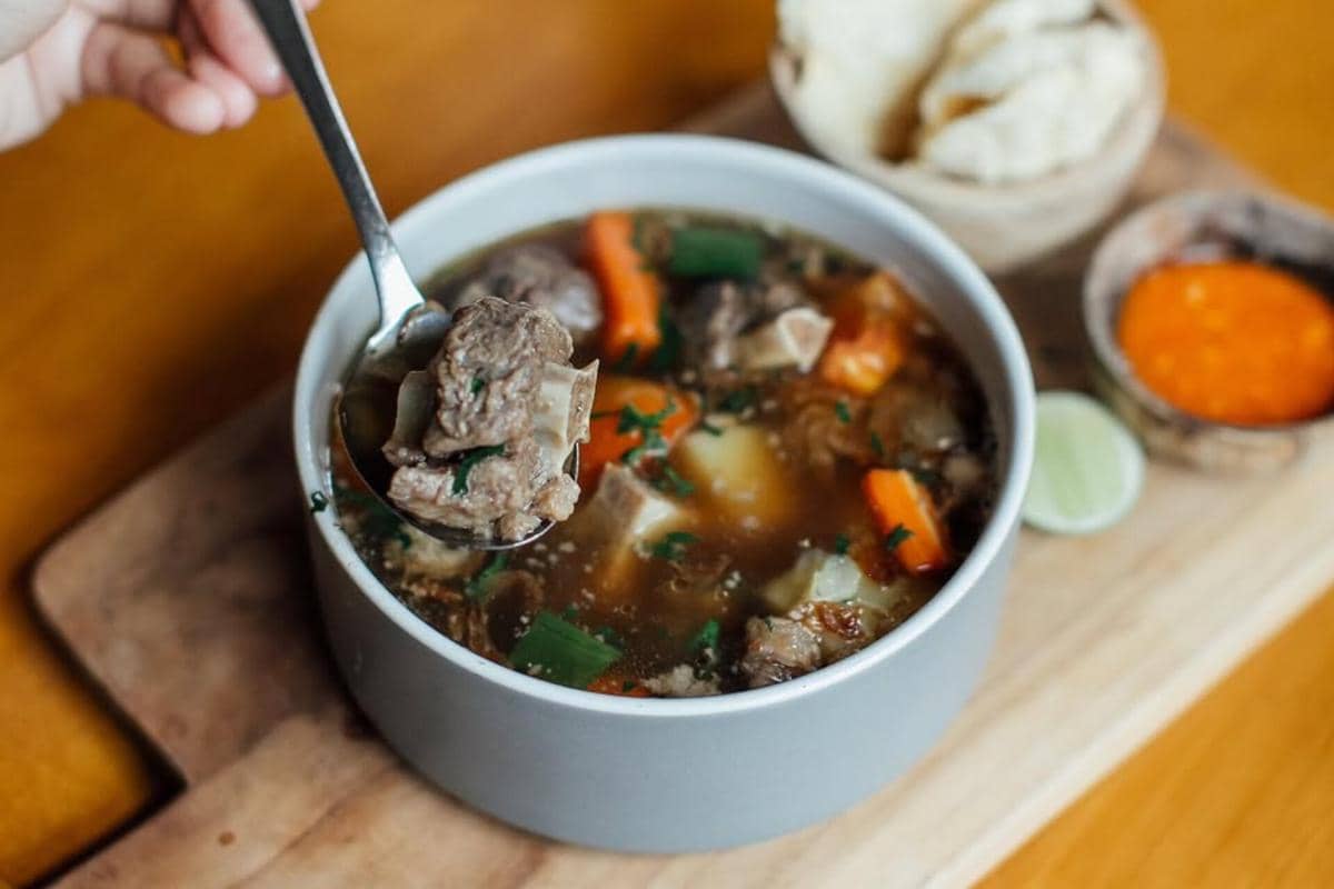 potret menu Bendega Bali