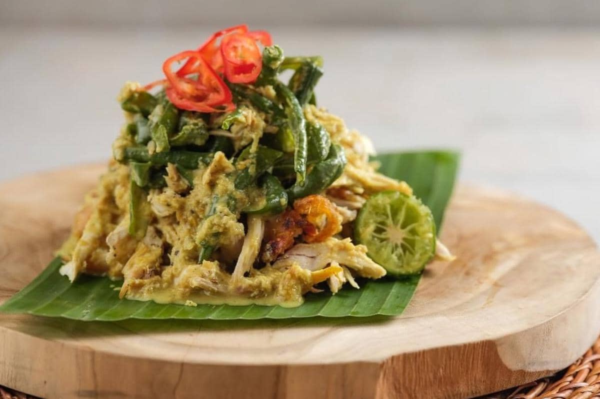 potret menu Bendega Bali