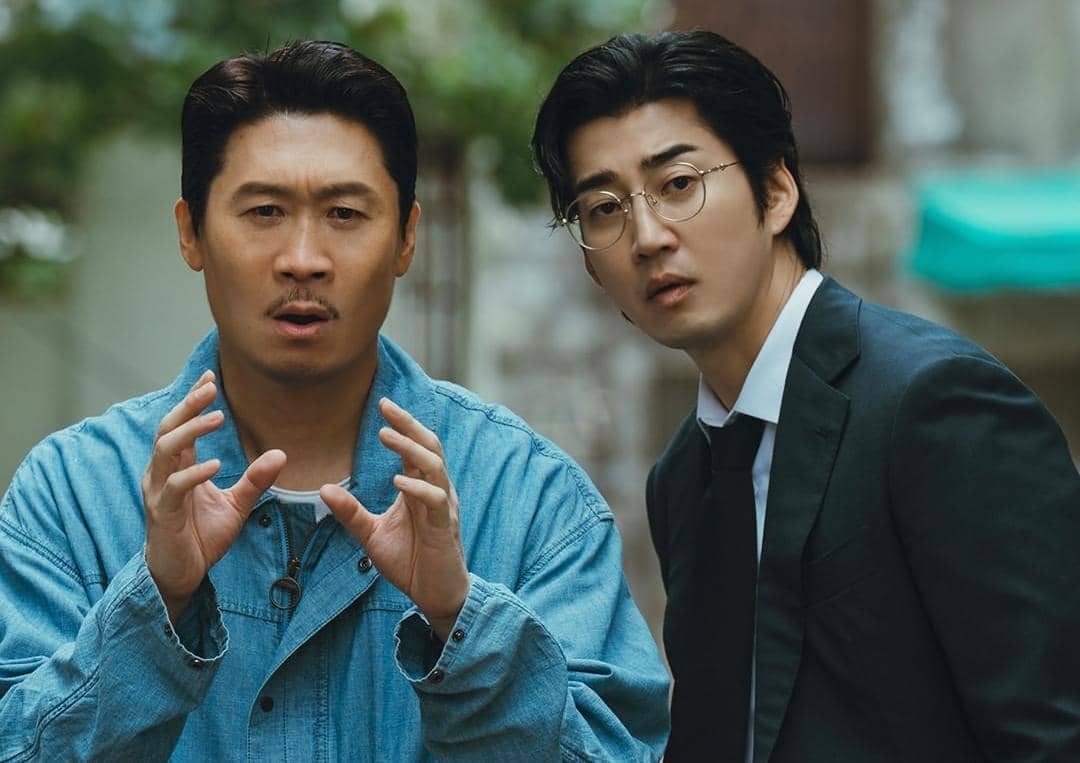 Jin Sun Kyu dan Yoon Kye Sang di drama Heroes Next Door