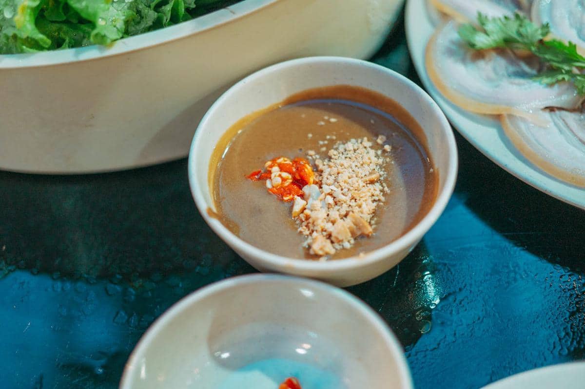 ilustrasi Thai peanut sauce 