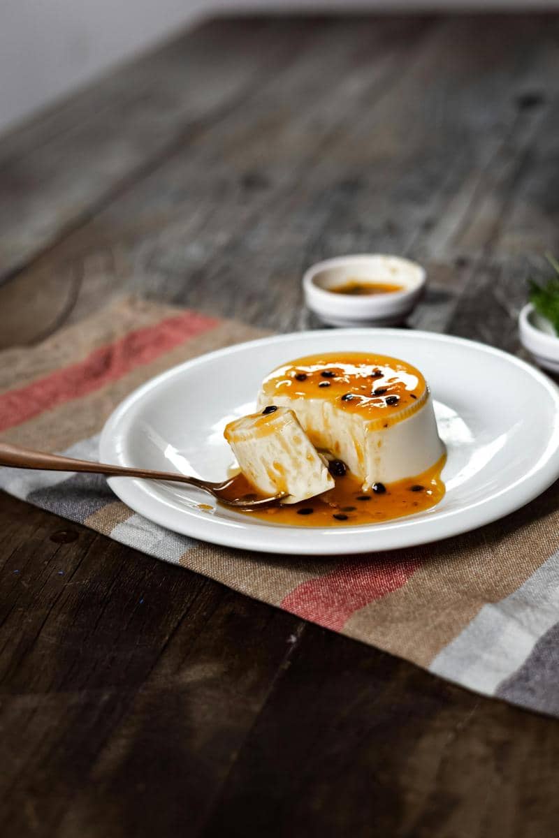 ilustrasi puding susu 