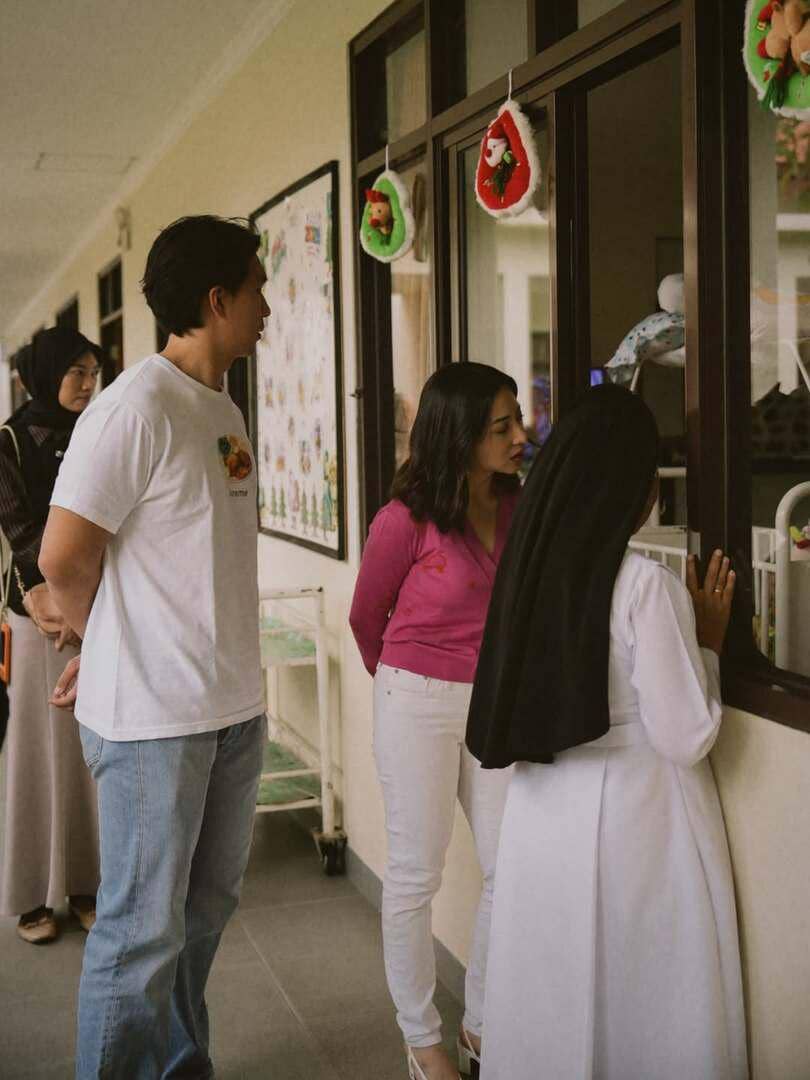 Nikita Willy rayakan ulang tahun Nael di panti asuhan