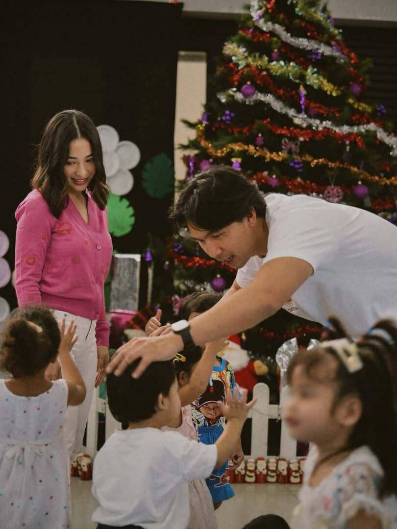 Nikita Willy rayakan ulang tahun Nael di panti asuhan