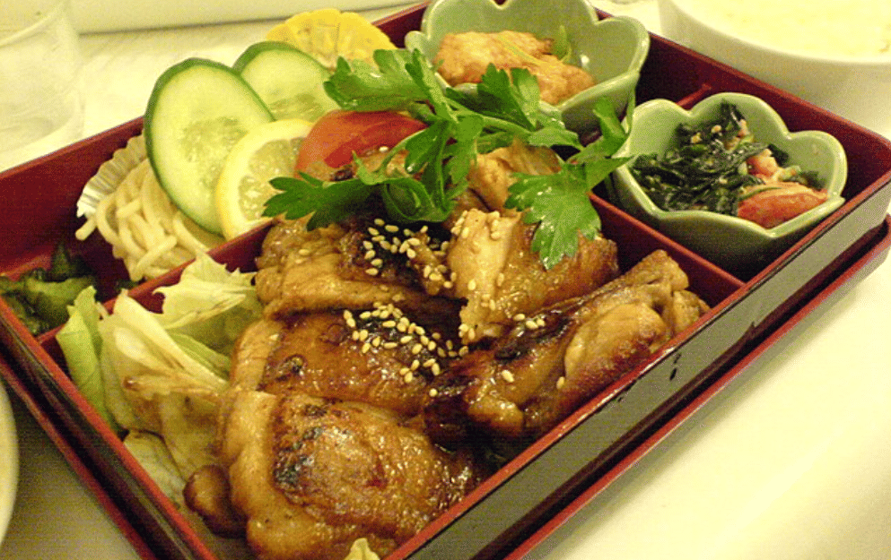 ilustrasi chicken teriyaki