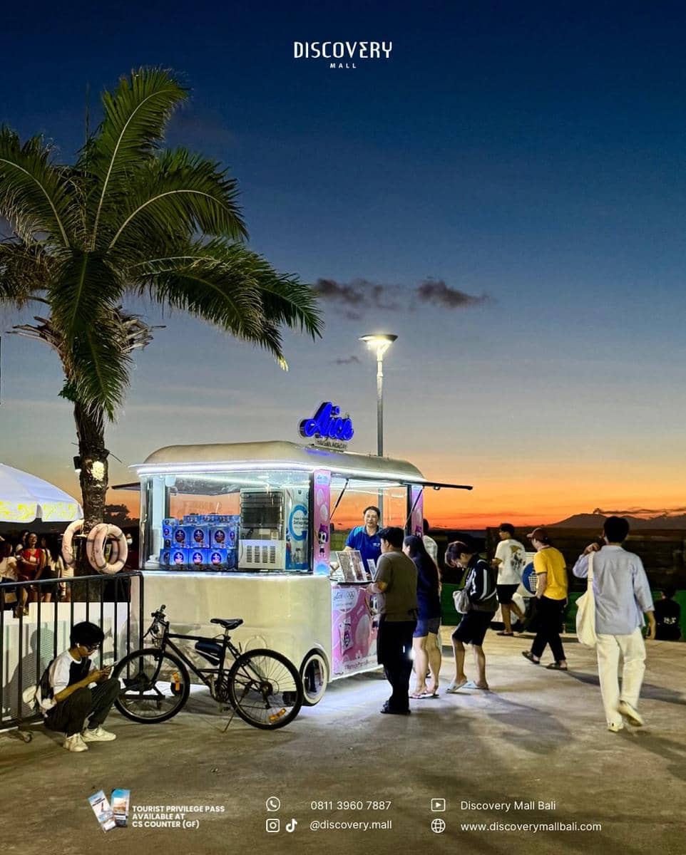 salah satu spot kuliner di Discovery Mall Bali