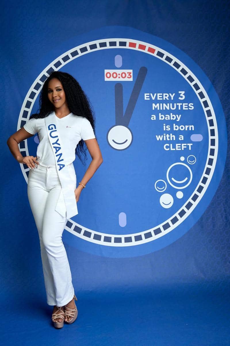 potret Kayla King, Miss Cosmo Guyana 2025