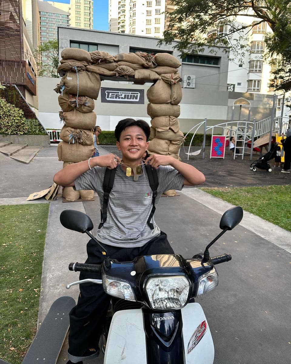 Basral Graito, atlet skateboard peraih medali emas di SEA Games