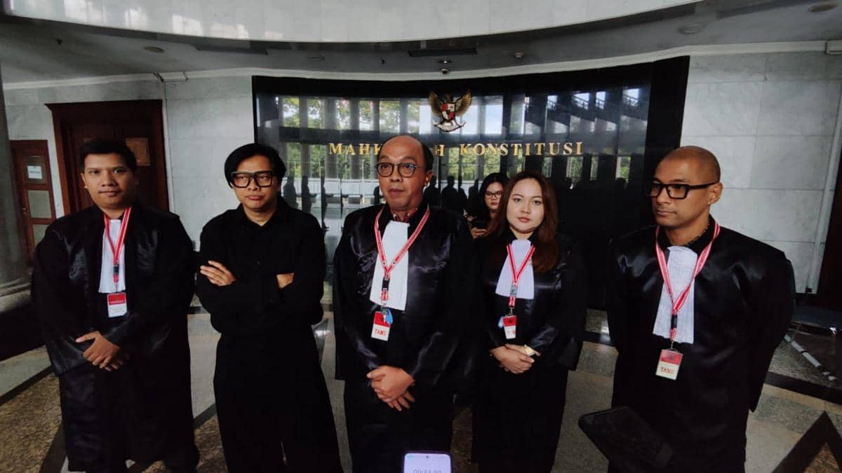 Arman Maulana hadiri sidang soal uji materiil UU Hak Cipta di Gedung Mahkamah Konstitusi