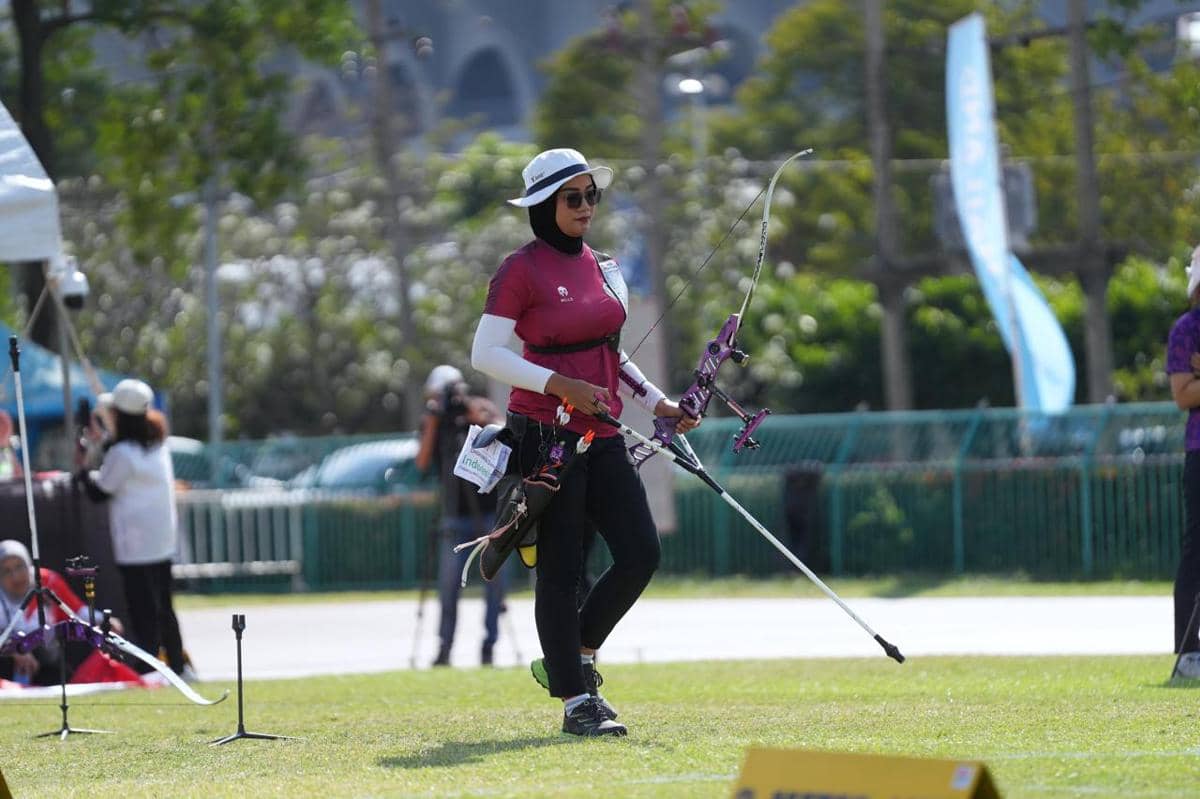 Tim panahan recurve Indonesia di SEA Games 2025