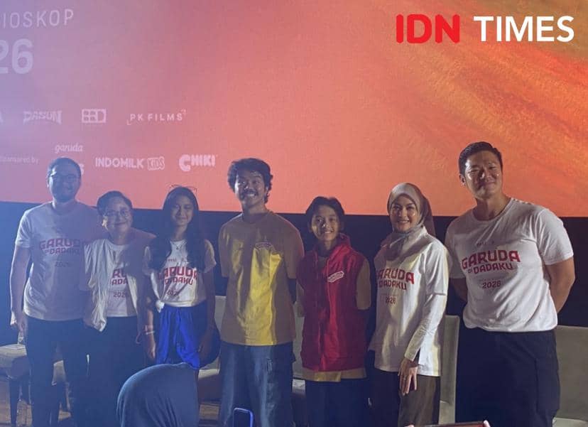 press conference perilisan teaser trailer dan poster film animasi Garuda di Dadaku 