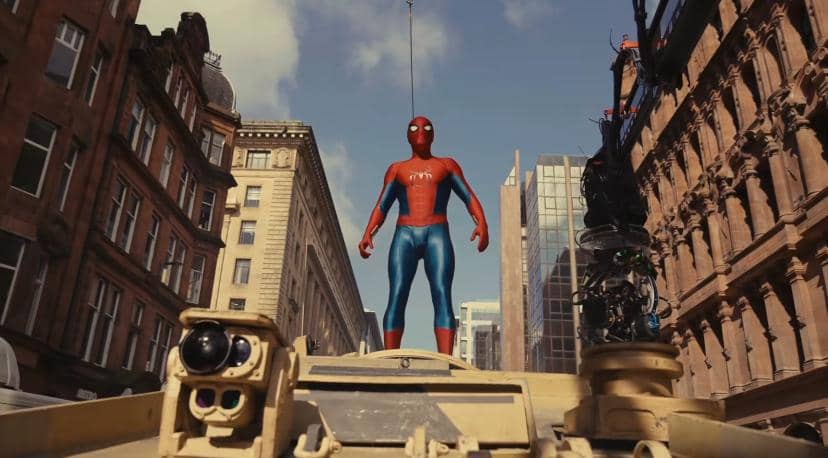 behind the scene Spider-Man: Brand New Day