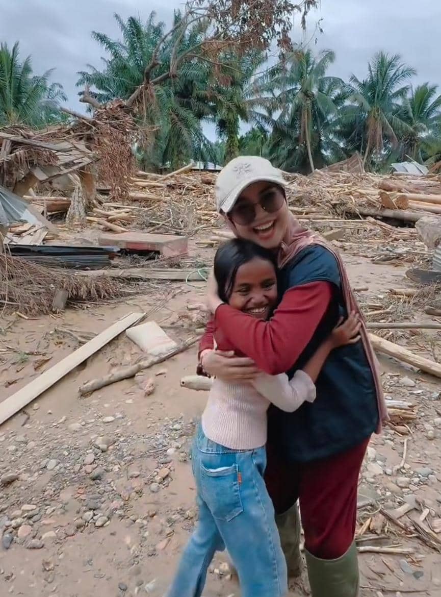 artis bantu korban banjir di sumatera