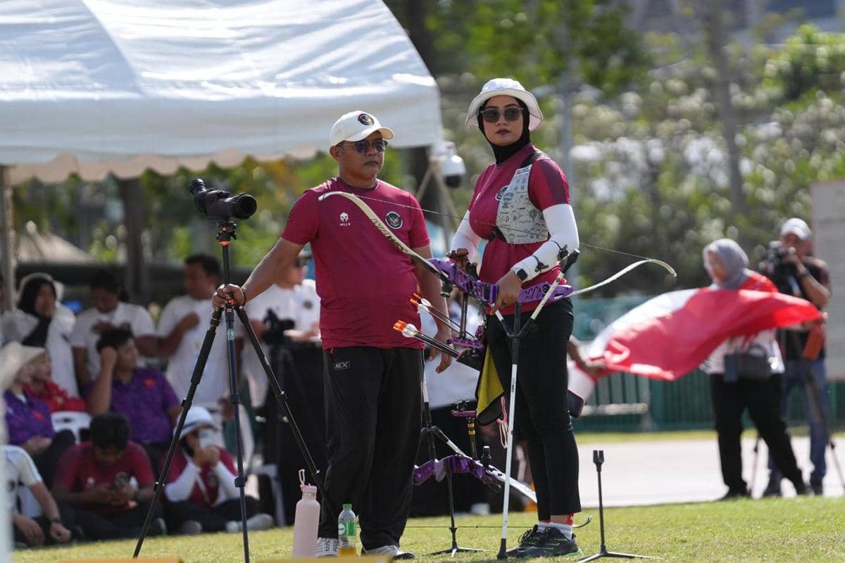 Tim panahan recurve Indonesia di SEA Games 2025