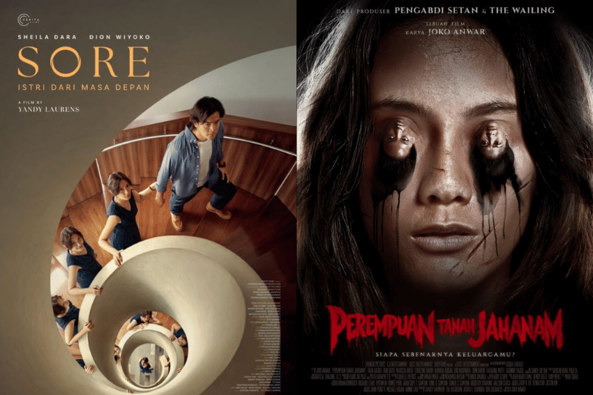 poster Sore: Istri dari Masa Depan dan Perempuan Tanah Jahanam