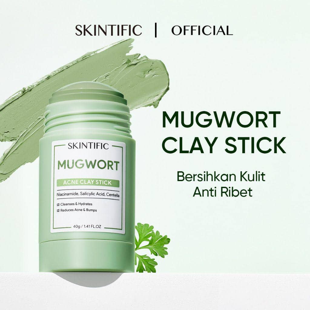 Skintific Mugwort Anti Pores & Acne Clay Mask