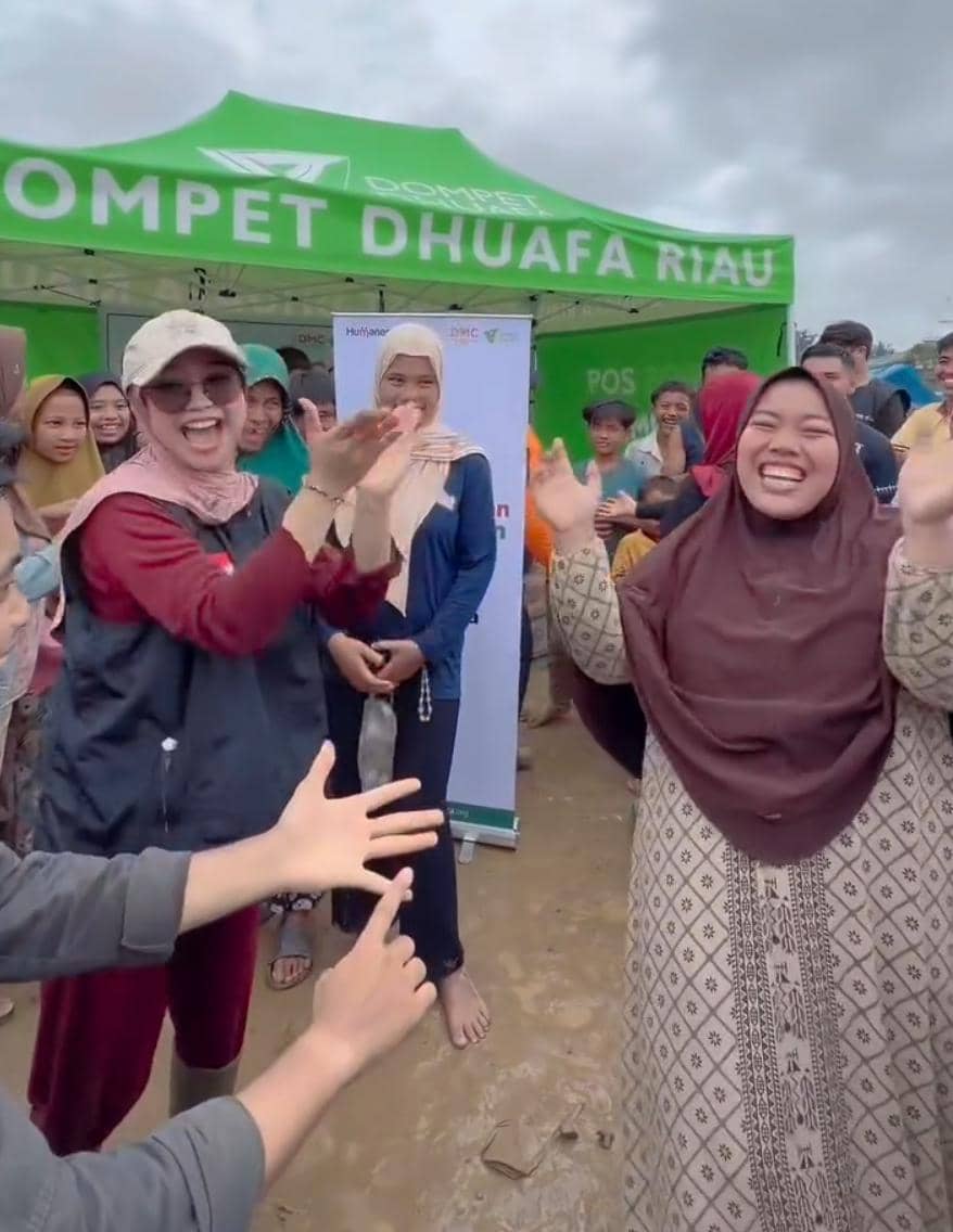 artis bantu korban banjir di sumatera