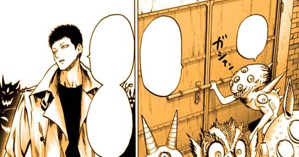 Seekor monster mengunci pintu - One Punch Man
