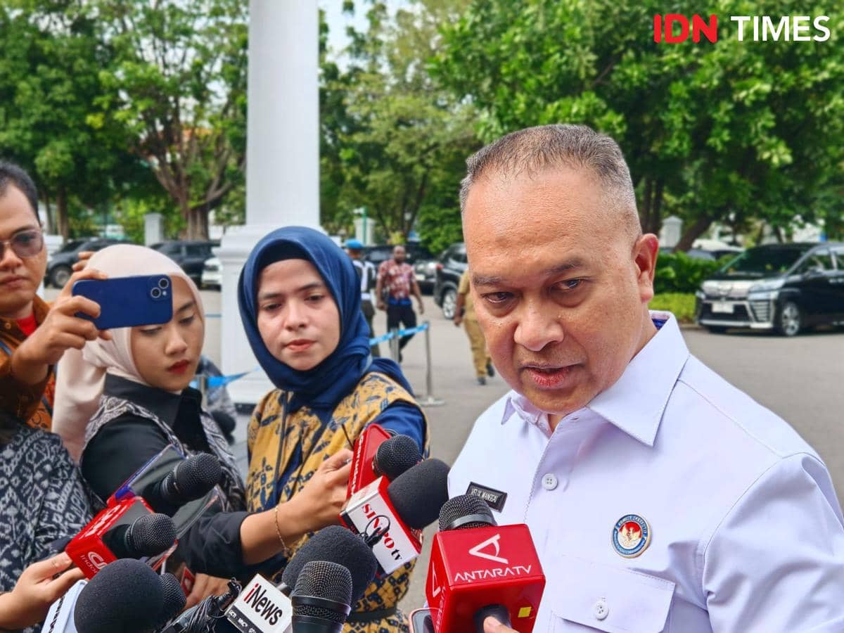 Ketua Komite Eksekutif Percepatan Pembangunan Otonomi Khusus Papua (KEPP OKP), Velix Wanggai (IDN Times/Ilman Nafi'an)