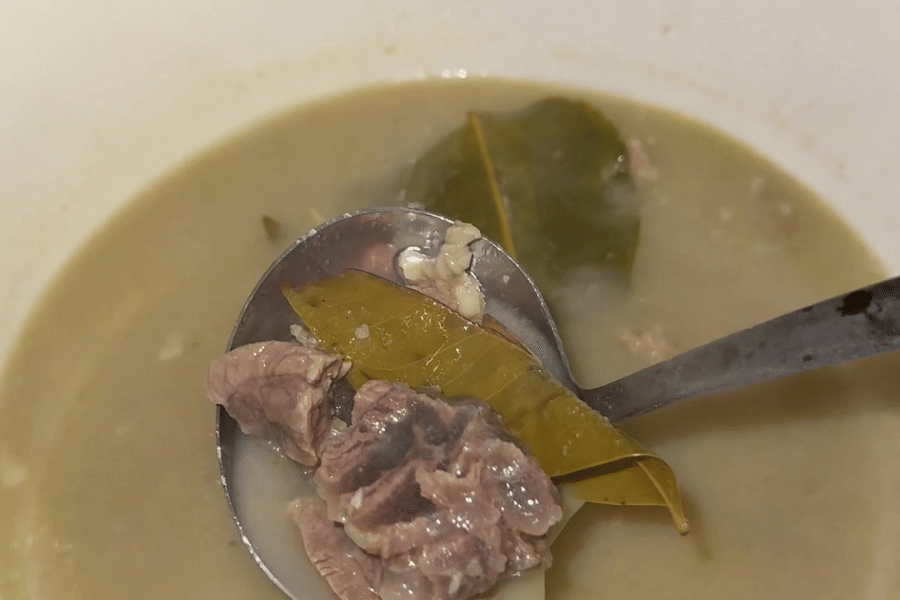 Tangkapan layar soto seger ala Steffi Zamora