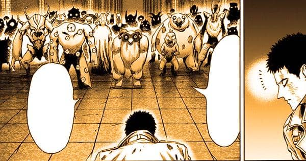 Zombieman disapa para monster - One Punch Man