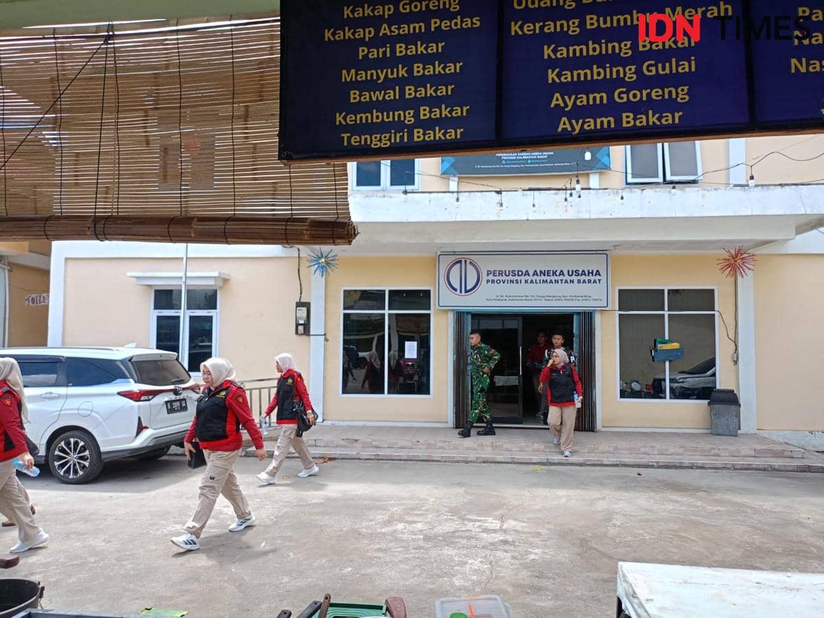 Penggeledahan perusda di Kalbar.