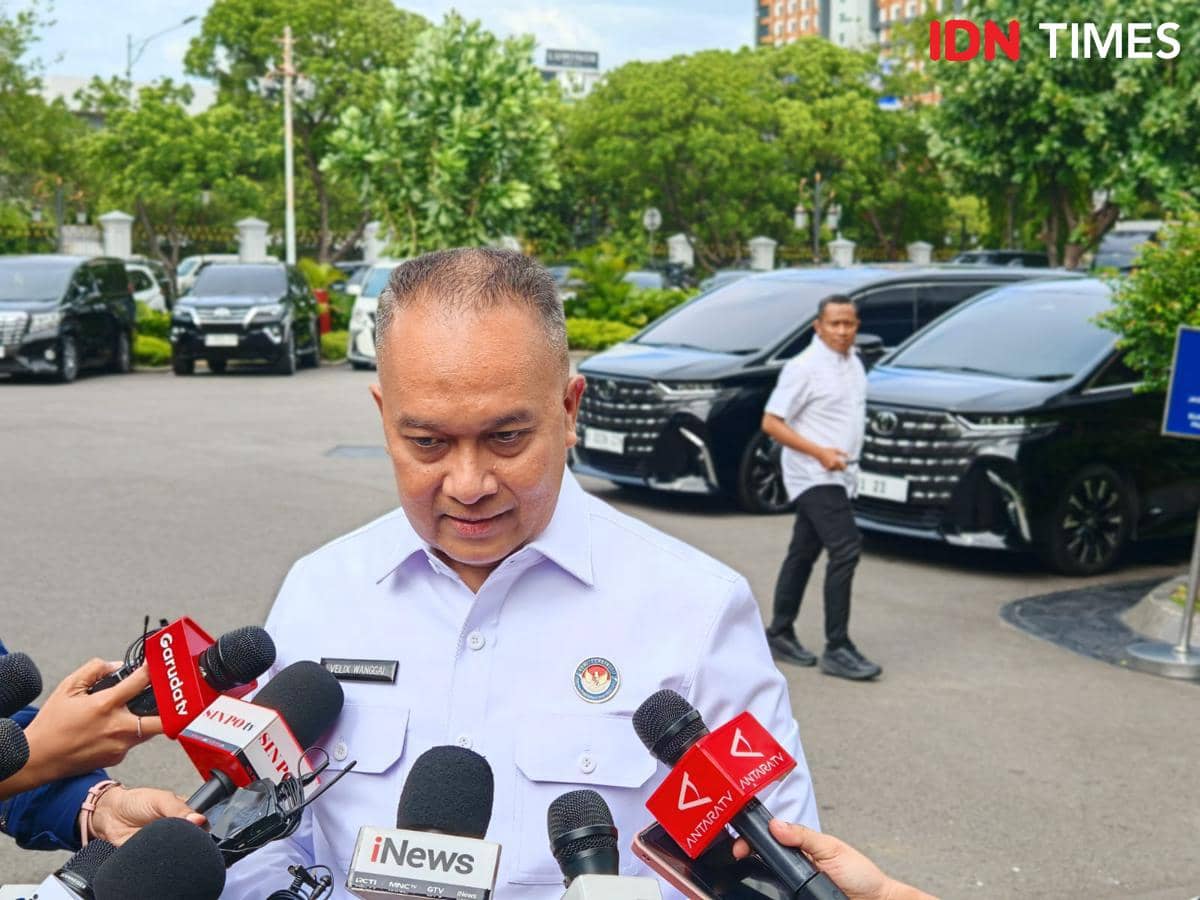 Ketua Komite Eksekutif Percepatan Pembangunan Otonomi Khusus Papua (KEPP OKP), Velix Wanggai (IDN Times/Ilman Nafi'an)