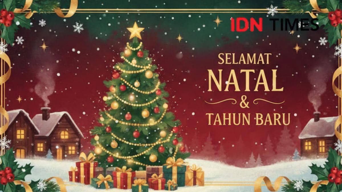 prompt Gemini AI untuk buat kartu ucapan Natal dan Tahun Baru