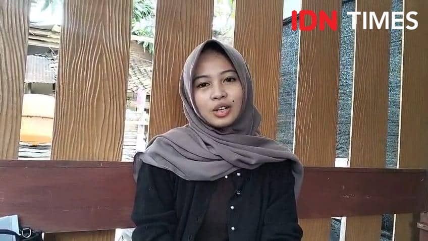 Kakak Basral Graito Hutomo, Arum Kindi Alzabar. (IDN Times/Larasati Rey)