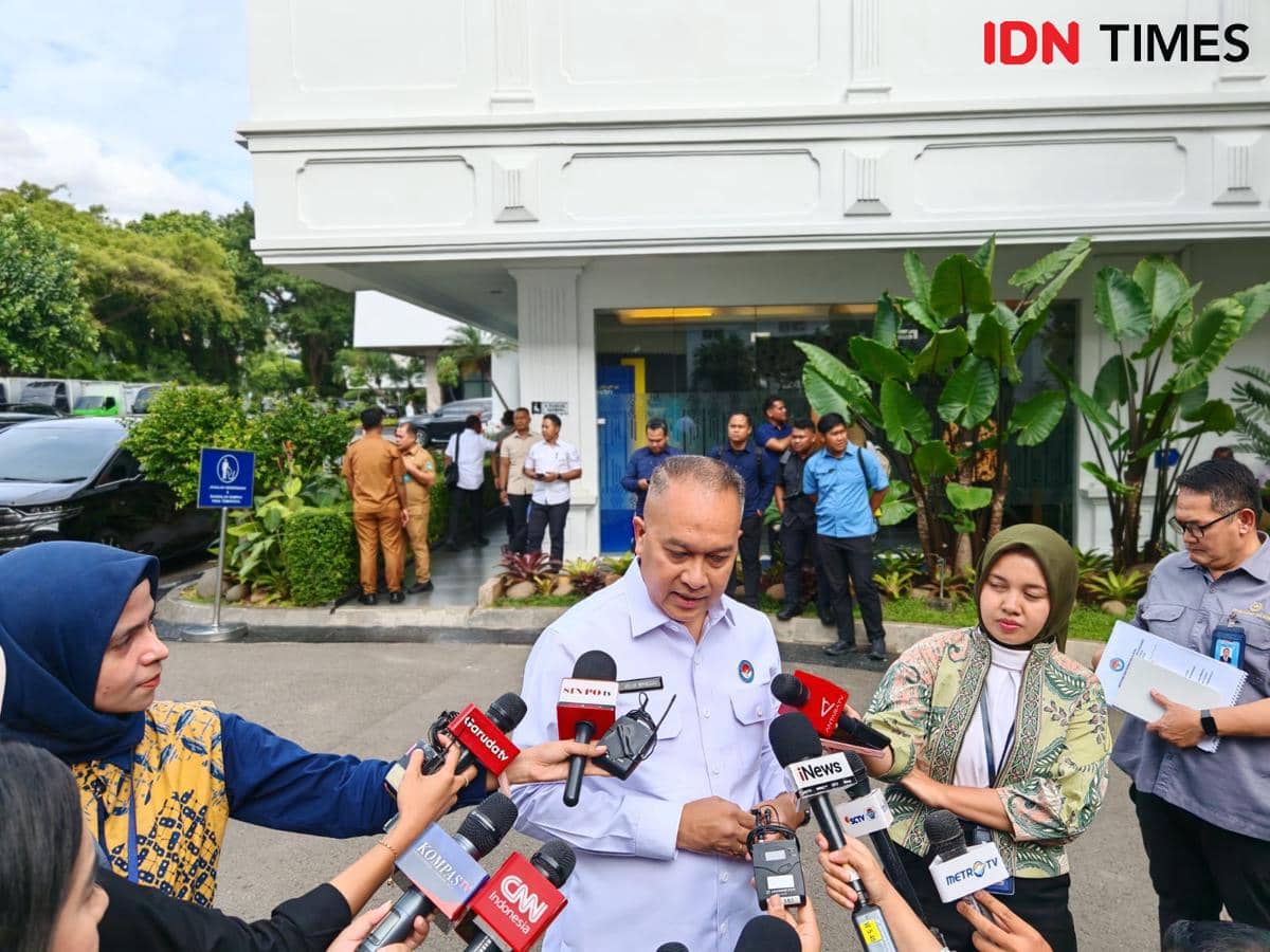 Ketua Komite Eksekutif Percepatan Pembangunan Otonomi Khusus Papua (KEPP OKP), Velix Wanggai (IDN Times/Ilman Nafi'an)