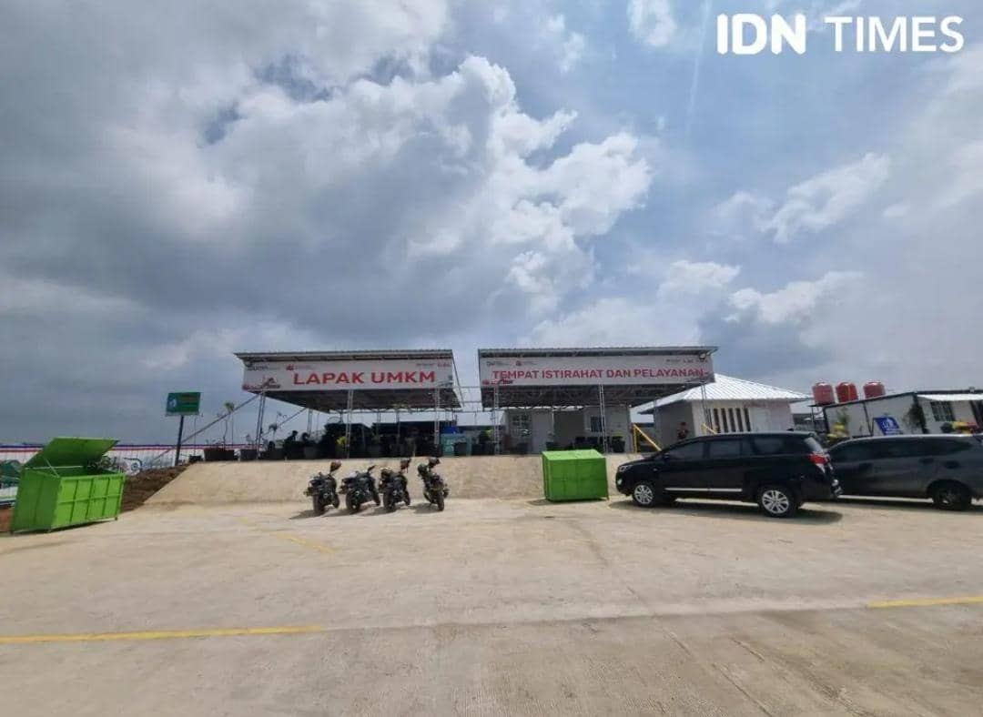 Rest Area 397 di Jalur Tol Trans Sumatra (JTTS) Palembang-Betung