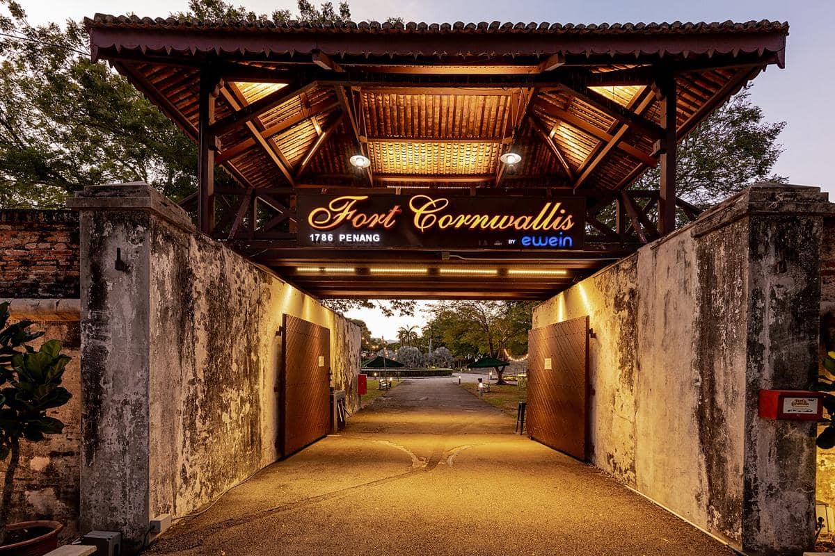 potret Fort Cornwallis