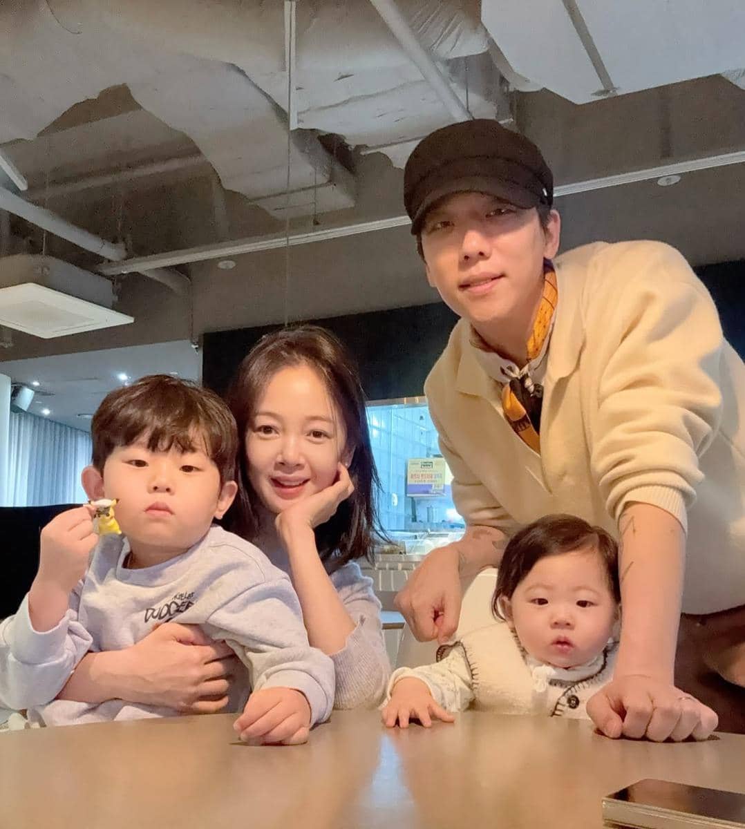 potret keluarga kecil Kim Bo Mi 