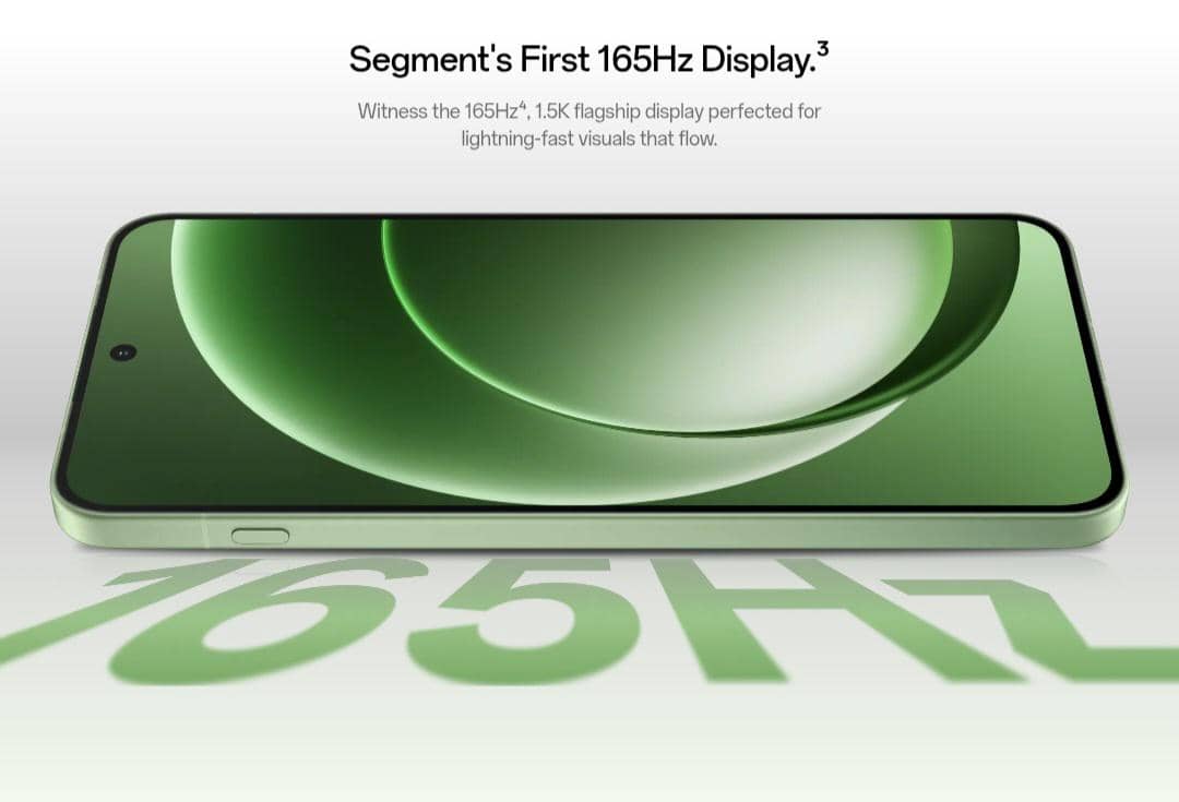 ilustrasi OnePlus 15R dengan layar 165Hz 