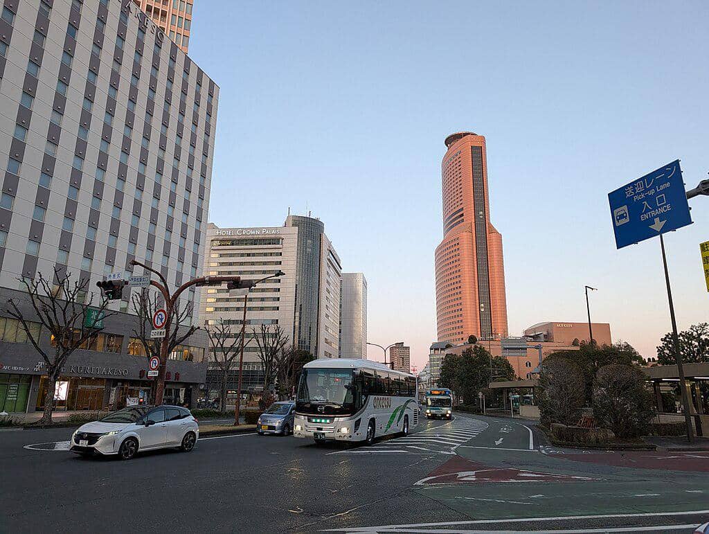 potret suasana kota Hamamatsu, Jepang