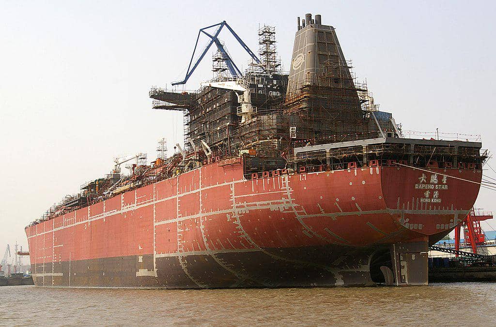 ilustrasi galangan kapal Shanghai