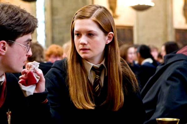 cuplikan adegan Ginny Weasley dalam film Harry Potter and the Half-Blood Prince