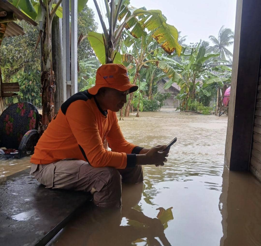 Banjir rendam ratusan rumah di Serang (Dok. BPBD Banten)