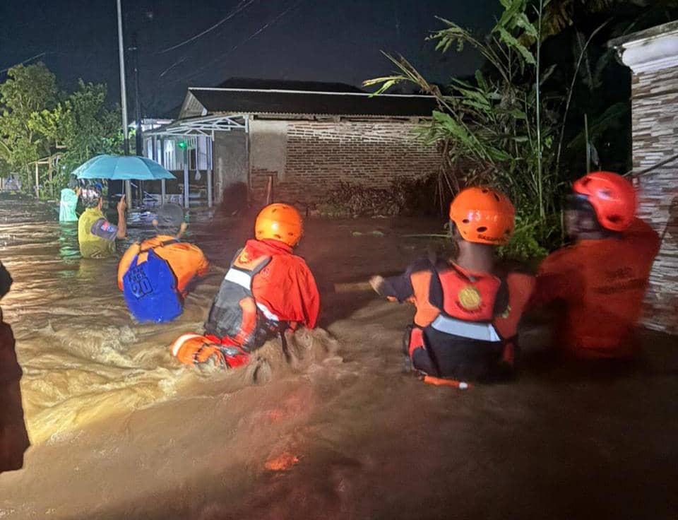 Banjir rendam ratusan rumah di Serang (Dok. BPBD Banten)